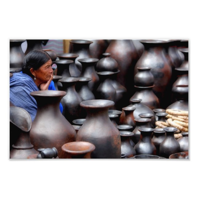 Patzcuaro Mercado - Dia de los Muertos Fototryck (Framsidan)