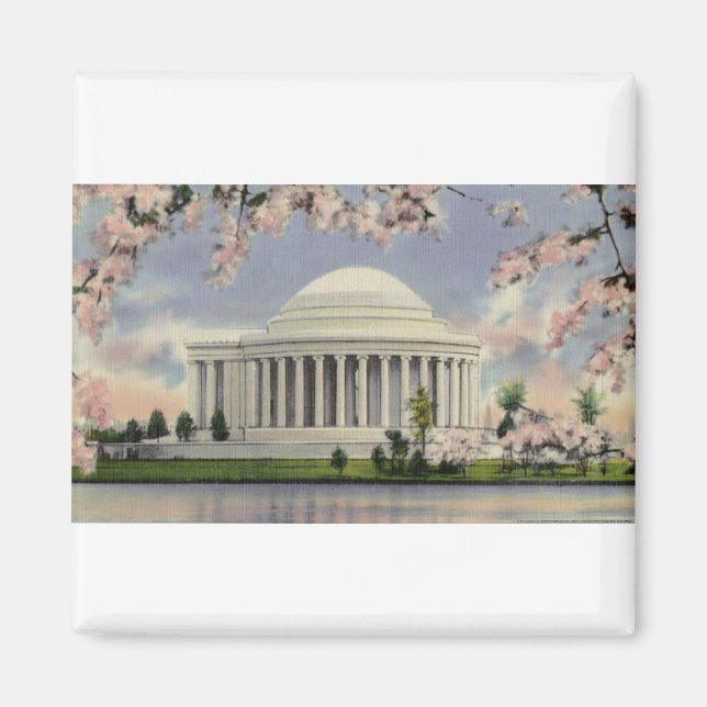 PAU47 Jefferson Memorial 1.tif Magnet (Framsidan)