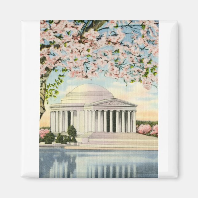 PAU49 Jefferson Memorial 3.tif Magnet (Framsidan)