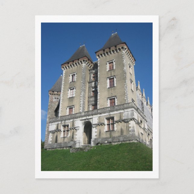 Pau castle vykort (Framsida)