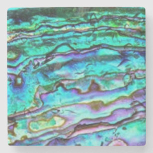 Paua Snäcka Abalone Marble Underlägg