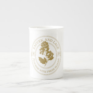 Paucek & Lage – Frodas Med Friska Blommor Benporslin Mugg