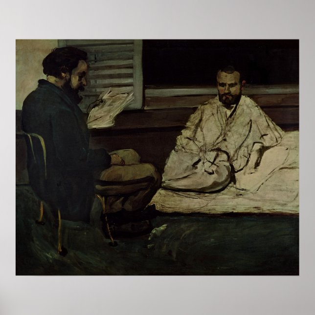 Paul Alexis Reading a Manuscript Poster (Framsidan)