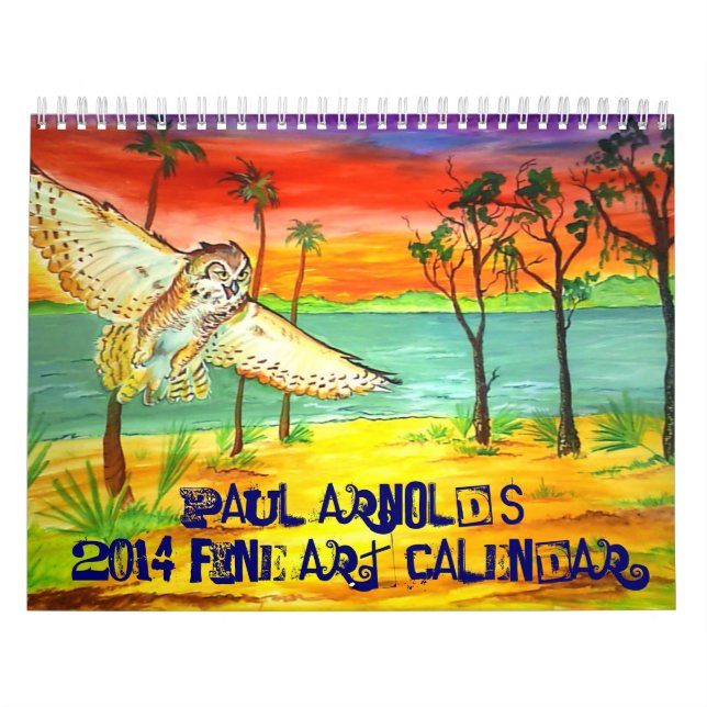 Paul Arnolds konstkalender 2014 Kalender (Omslag)