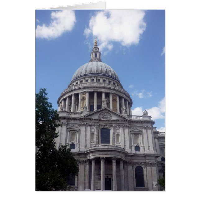 paul blue domän hälsningskort (Framsidan)