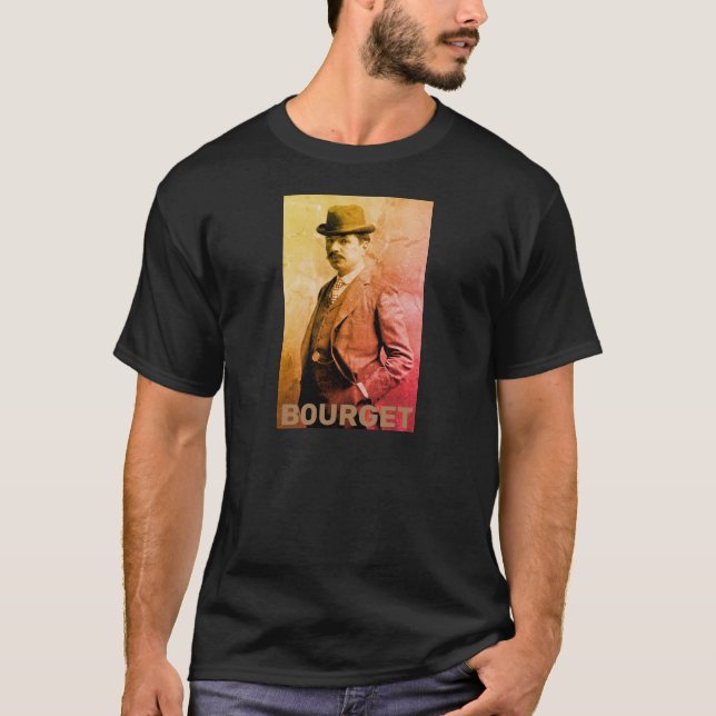 Paul Bourget T Shirt (Framsida)