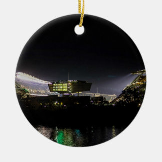 Paul Brown Stadium Julgransprydnad Keramik