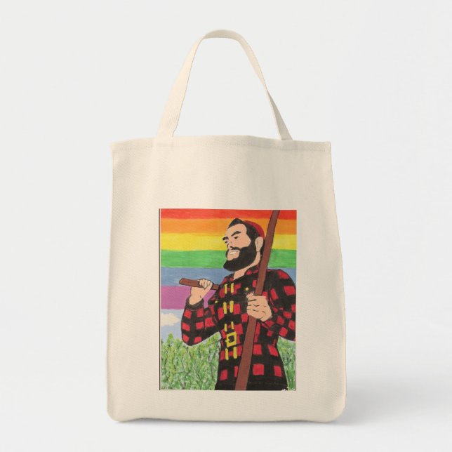 Paul Bunyan Bangor, Maine 2013 pride Tygkasse (Framsidan)