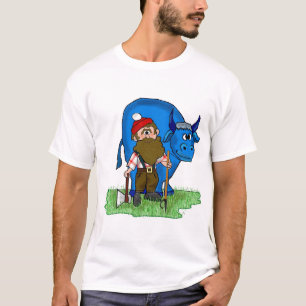 Paul Bunyan Customizeable T-tröja vid Brownielock Tröja
