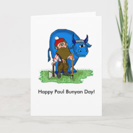 Paul Bunyan Day Note Note Cards by Brownielocks Kort