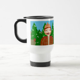 Paul Bunyan Illustrated Mugg
