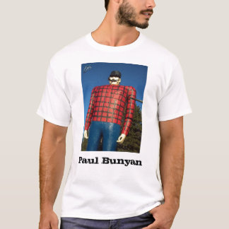 "Paul Bunyan" manar T-tröja Tee
