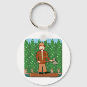 Paul Bunyan Nyckelring