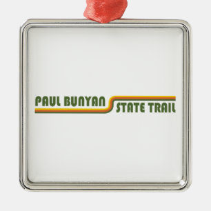 Paul Bunyan State Trail Minnesota Julgransprydnad Metall