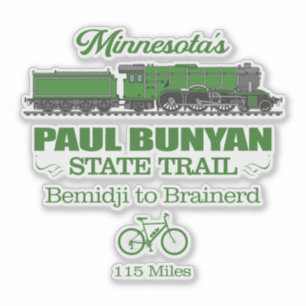 Paul Bunyan State Trail (RT2) Klistermärken