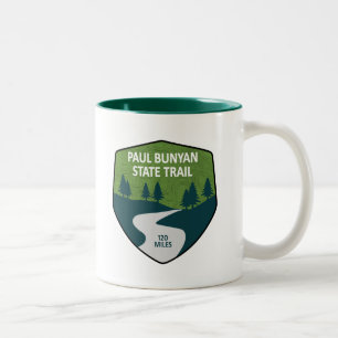 Paul Bunyan State Trail Två-Tonad Mugg