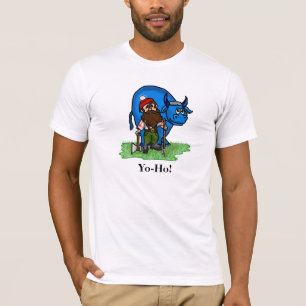 Paul Bunyan Yo-Ho! T-tröja skräddarsy den! Tee Shirt