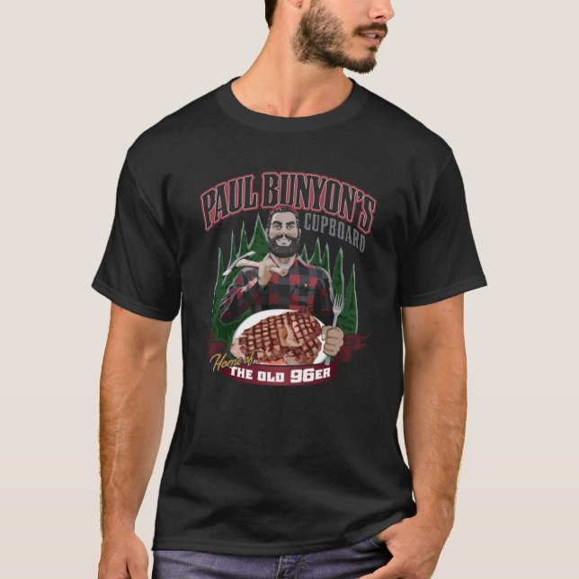 Paul Bunyons CupBoard Old 96ger T Shirt (Framsida)