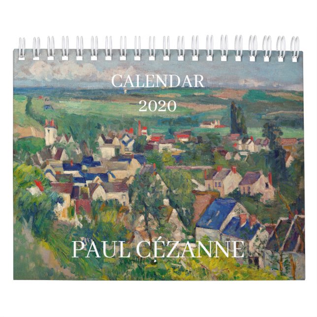 PAUL CÉZANNE 2020 FINE ART CALENDAR KALENDER (Omslag)