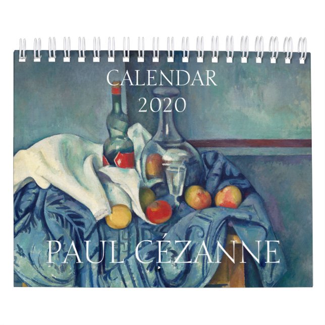 PAUL CÉZANNE 2020 FINE ART CALENDAR KALENDER (Omslag)