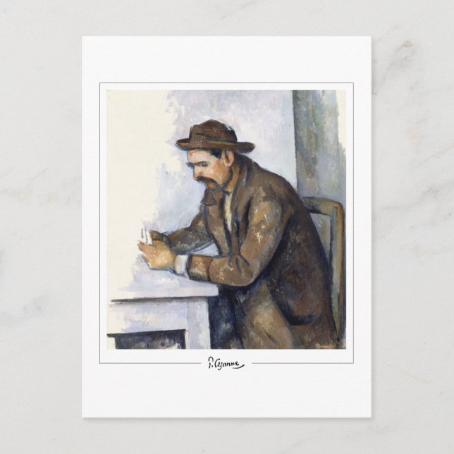 Paul Cézanne #21 - Finkonst Vykort (Framsida)