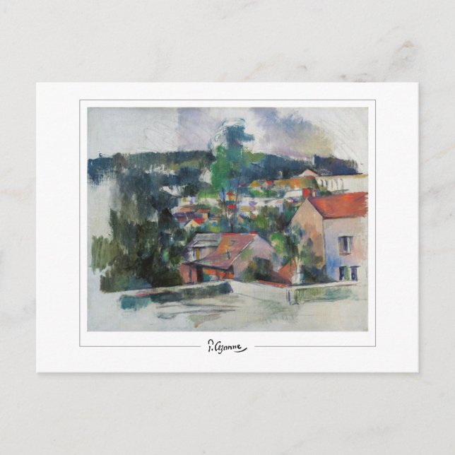 Paul Cézanne #28 - Finkonst Vykort (Framsida)