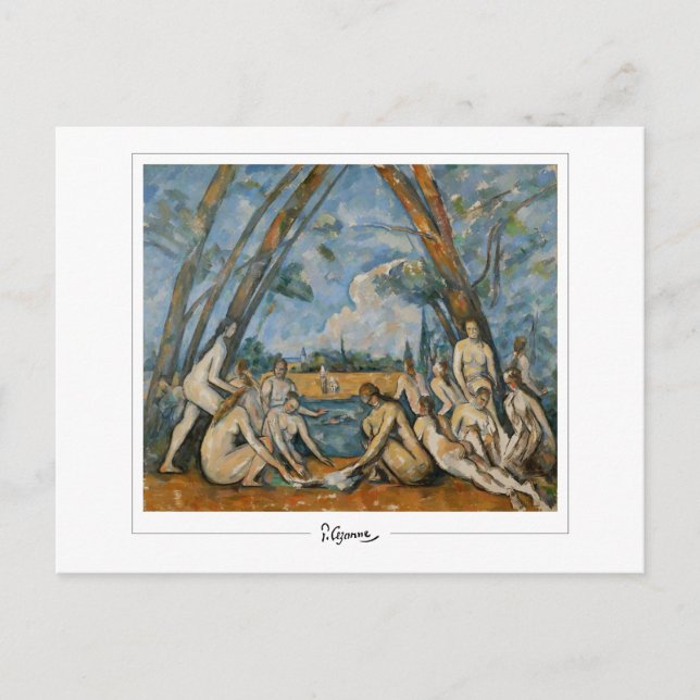 Paul Cézanne #31 - Fin konst Vykort (Framsida)