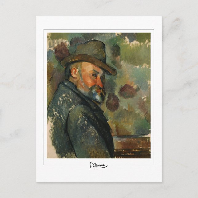 Paul Cézanne #40 - Finkonst Vykort (Framsida)