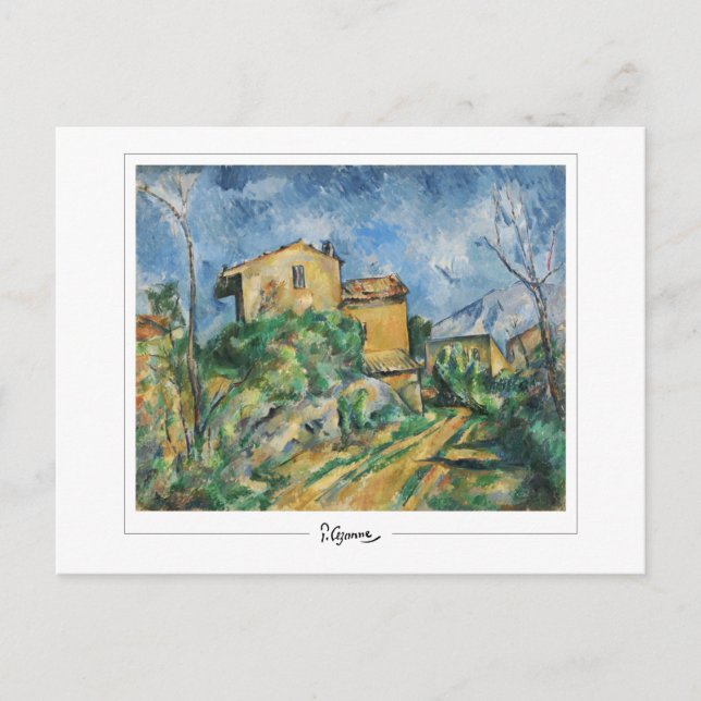 Paul Cézanne #48 - Finkonst Vykort (Framsida)
