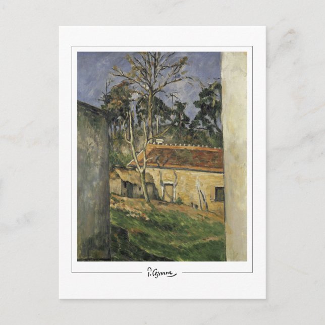 Paul Cézanne #54 - Fin konst Vykort (Framsida)