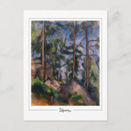 Paul Cézanne #556 - Finkonst Vykort