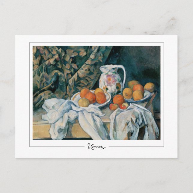 Paul Cézanne #679 - Finkonst Vykort (Framsida)