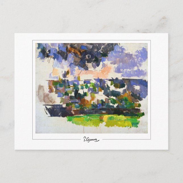 Paul Cézanne #682 - Finkonst Vykort (Framsida)