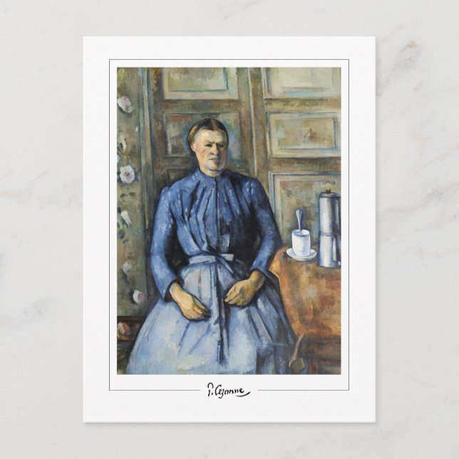 Paul Cézanne #70 - Finkonst Vykort (Framsida)