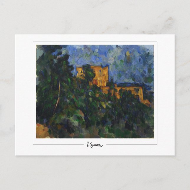 Paul Cézanne #73 - Fin konst Vykort (Framsida)