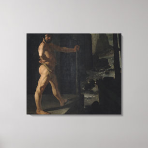 Paul Cezanne Apotheosis av Delacroix Canvastryck