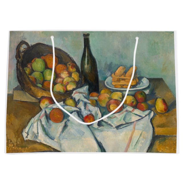 Paul Cezanne - Äppelkorgen (Framsidan)