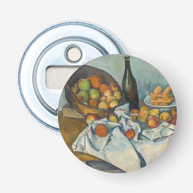 Paul Cezanne - Äppelkorgen Flasköppnare (Framsidan)