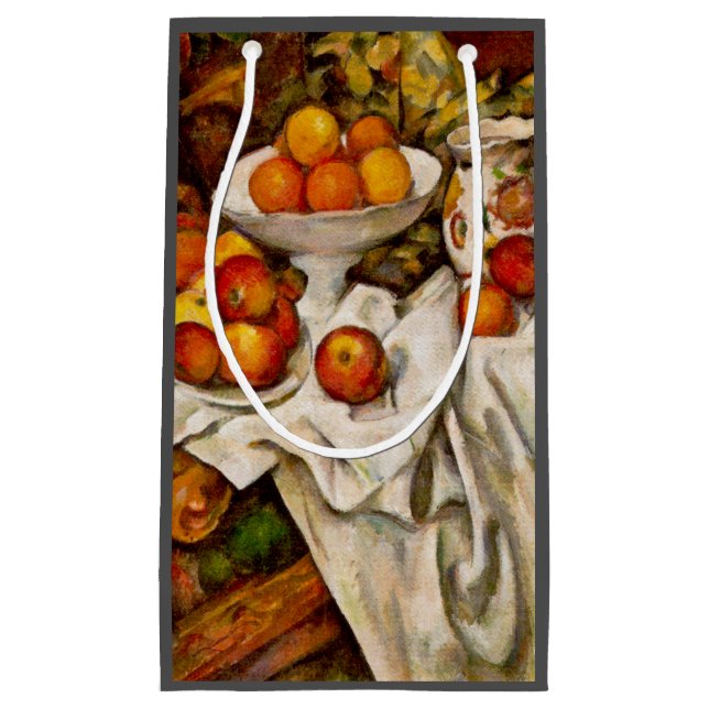 Paul Cezanne Äpplen Apelsiner Tryck Impressionism (Framsidan)