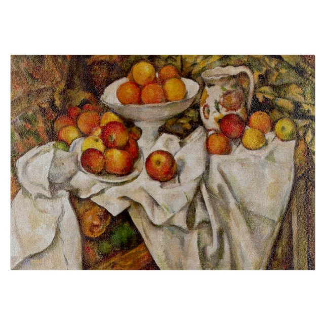 Paul Cezanne Äpplen Apelsiner Tryck Impressionism (Framsidan)