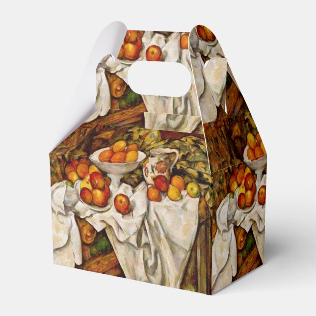 Paul Cezanne Äpplen Apelsiner Tryck Impressionism Presentaskar (Framsidan Sidan)