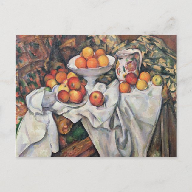 Paul Cezanne | Äpplen och Orangar, 1895-1900 Vykort (Framsida)