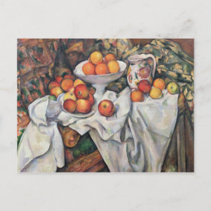 Paul Cezanne Äpplen och Orangar, 1895-1900 Vykort