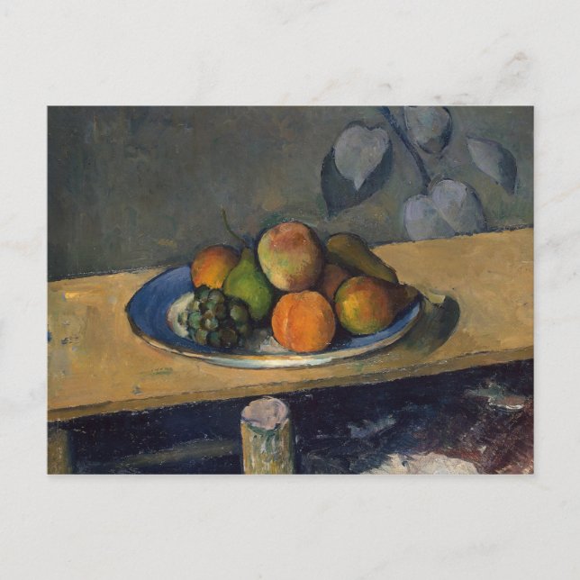 Paul Cezanne | Äpplen, päron och druvor, 1879 Vykort (Framsida)