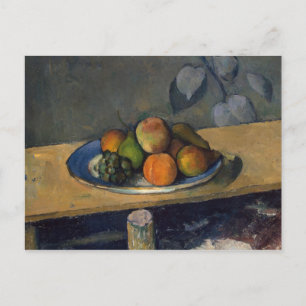 Paul Cezanne Äpplen, päron och druvor, 1879 Vykort