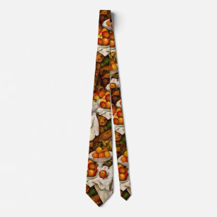 Paul Cézanne - Apples and Orange Neck Tie Slips