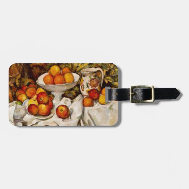 Paul Cezanne Apples Oranges Impressionism Bagagebricka (Horisontell Framsida)