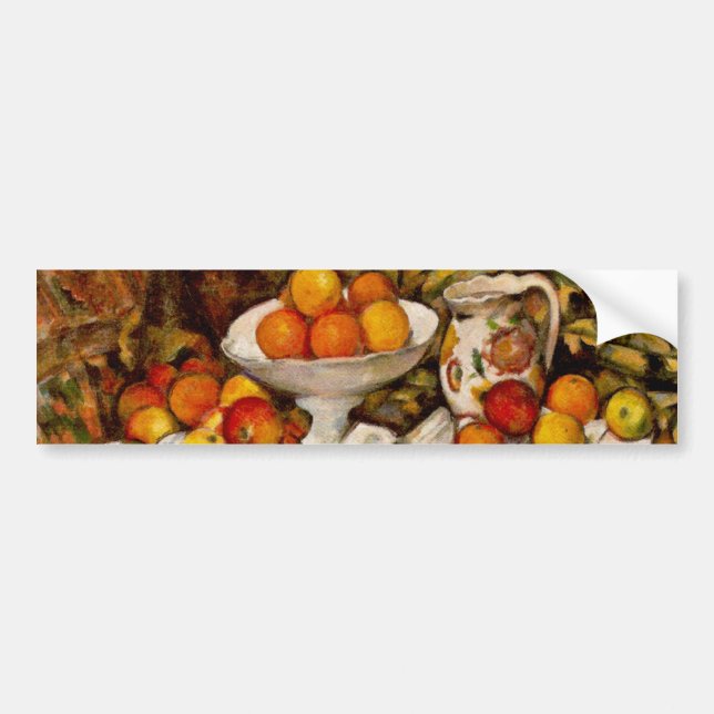 Paul Cezanne Apples Oranges Impressionism Bildekal (Framsidan)