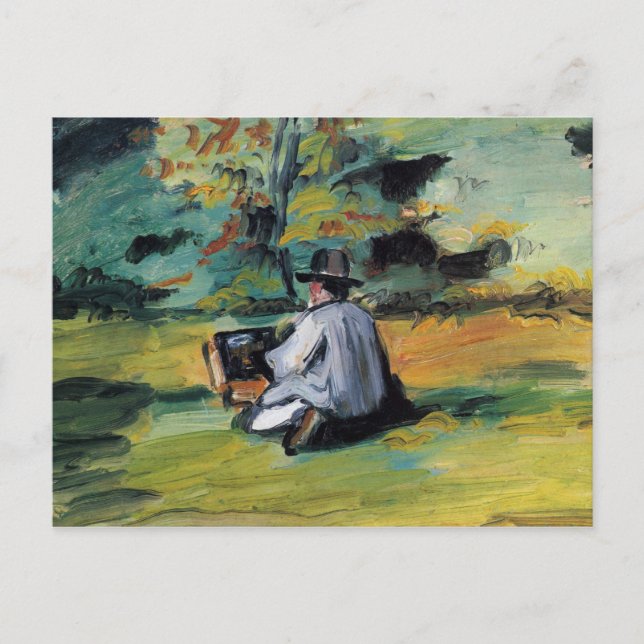 Paul Cezanne Art Vykort (Framsida)