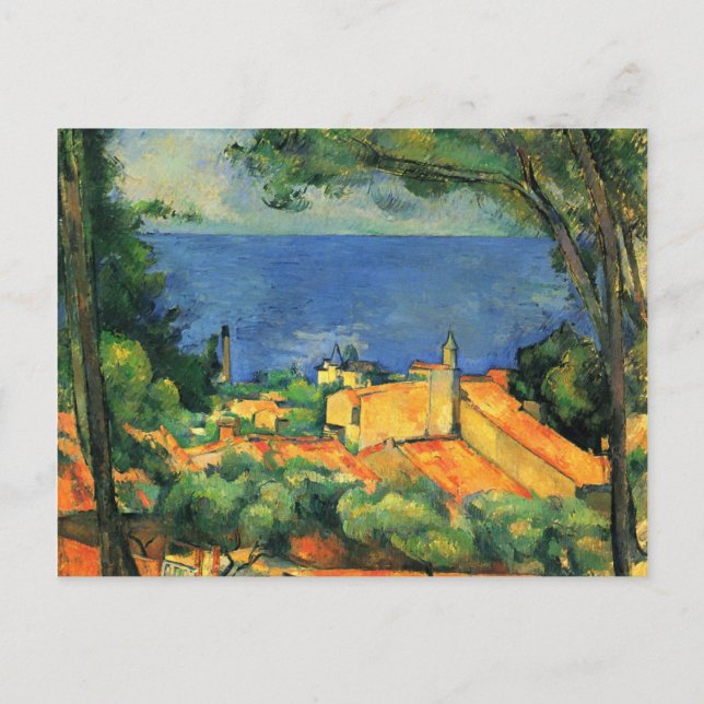 Paul Cezanne Artwork Vykort (Framsida)
